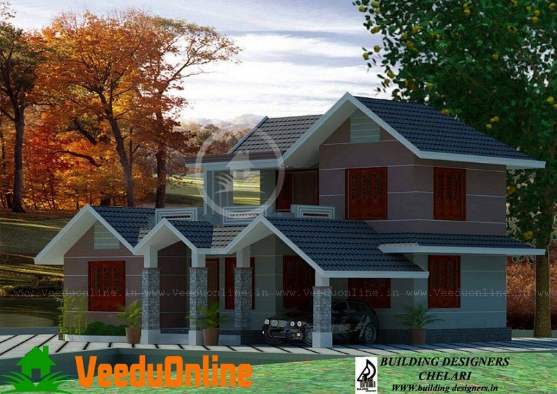 1500 Sq Ft Double Floor Traditional Home Design