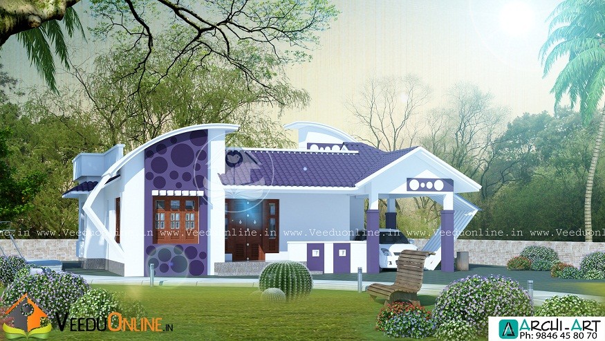 1056 Square Feet Single Floor Budget Home Design