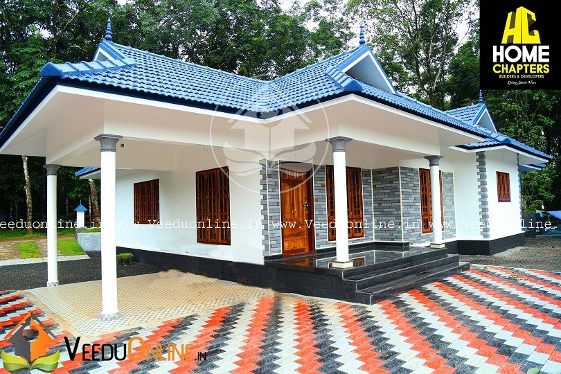 1700 Square Feet Single Floor Low Budget Home Design