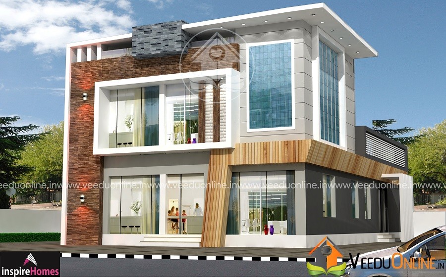 1998 Square Feet Double Floor Contemporary Clinic Design