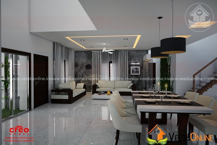 Fascinating Contemporary Budget Home Interior Dining Design