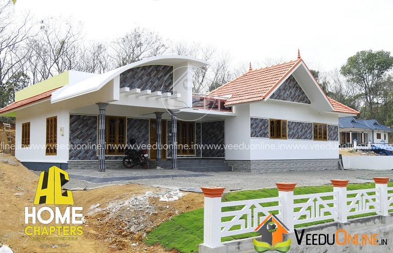 1750 Square Feet Single Floor Contemporary Home Design