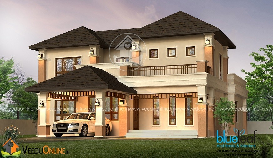 2622 Square Feet Double Floor Contemporary Home Design