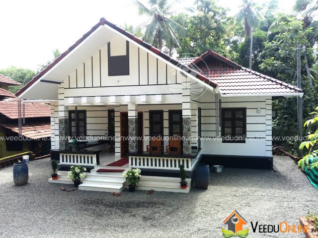 950 Square Feet Single Floor Traditional Home Design
