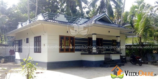 1023 Square Feet Single Floor Low Cost Home Design