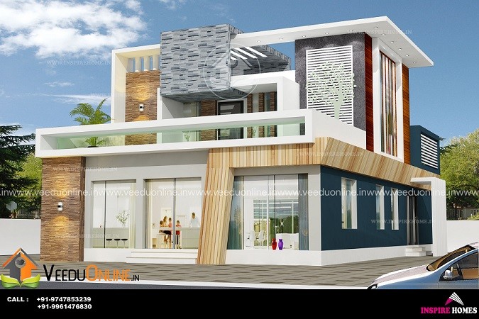 2000 Square Feet 4 BHK Contemporary Home Design