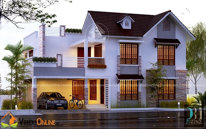 3000 Square Feet 6 BHK Luxury Contemporary Home Design