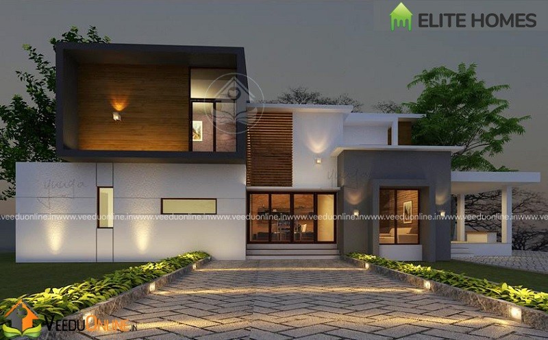 2000 Square Feet Double Floor Budget Home Modern Design