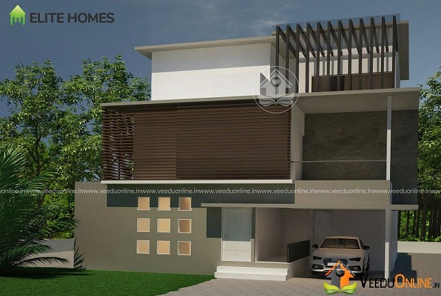 5000 Square Feet Triple Floor Contemporary Home Design