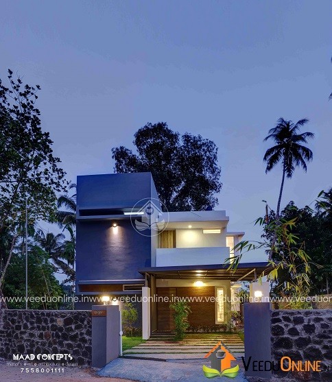 1200 Square Feet Double Floor Contemporary Home Design