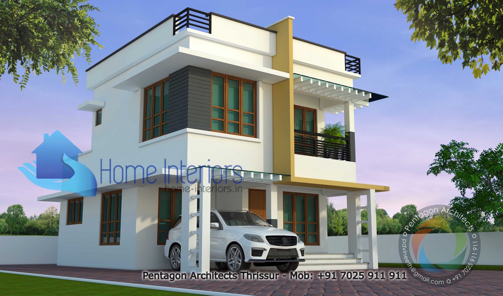 Double Storey 3 Bedroom House – Free Plan