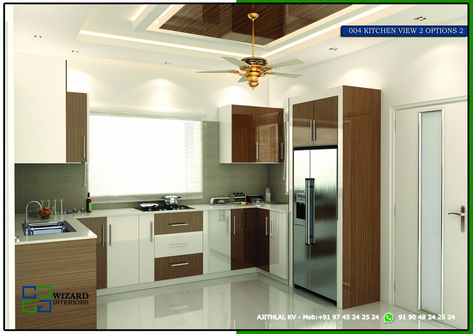 Amazing Home Kitchen Interior Designs In 4 Options