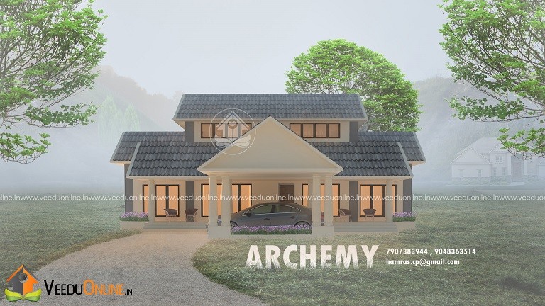 1721 Square Feet Single Floor Budget Home Design