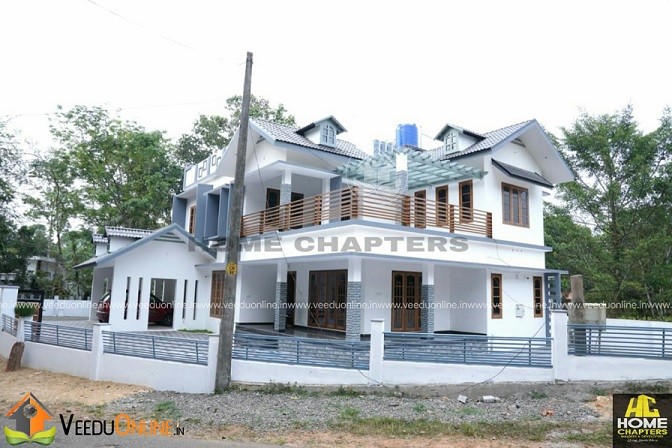 2900 Square Feet Double Floor Contemporary Home Design
