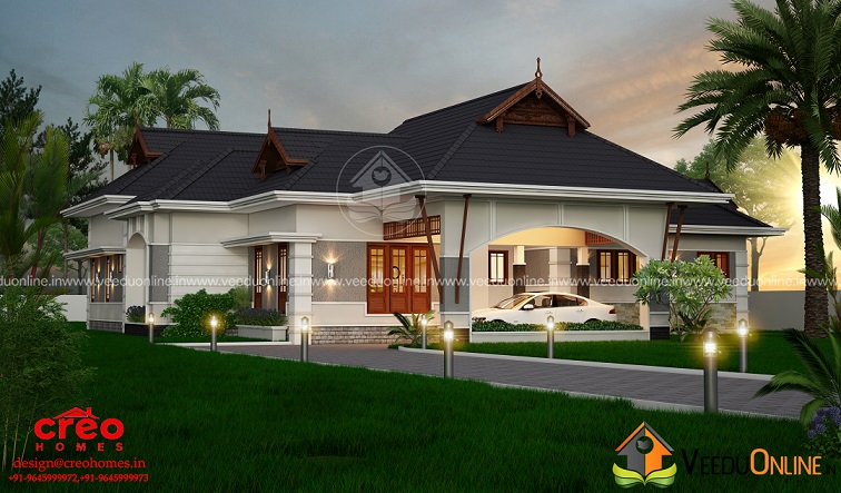 2362 Square Feet Single Floor Contemporary Home Design