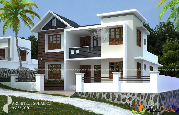 1550 Square Feet Double Floor Renovation Home Design