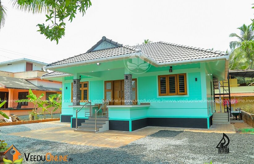 781 Square Feet Single Floor Fusion Style Home Design