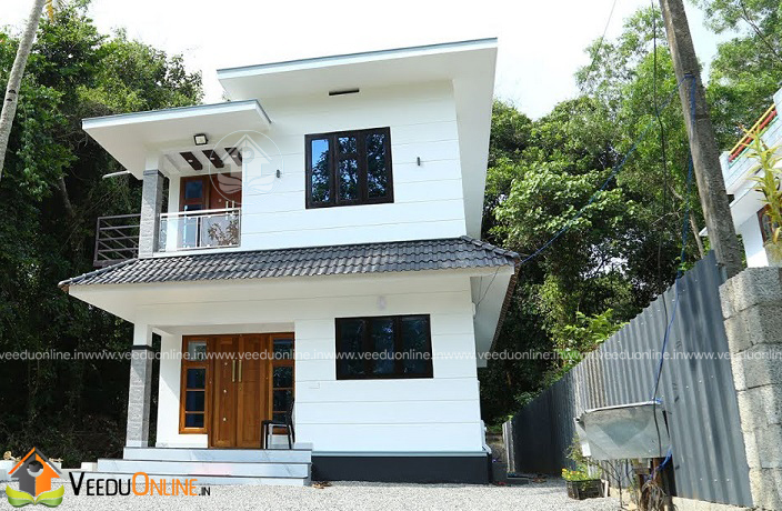1100 Square Feet Double Floor Contemporary Home Design