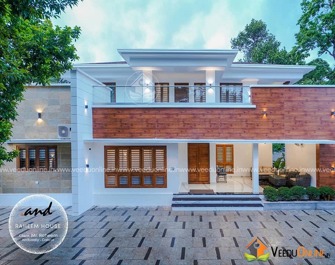 3686 Square Feet Double Floor Renovated Home Design