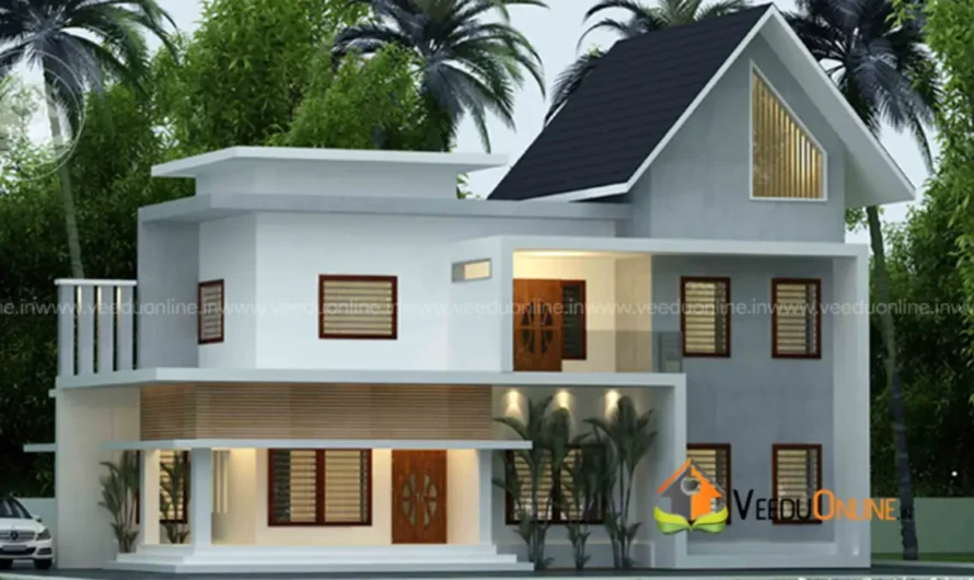 Kerala House Design 1380 Sq Ft: Stunning 4 Bedroom Home