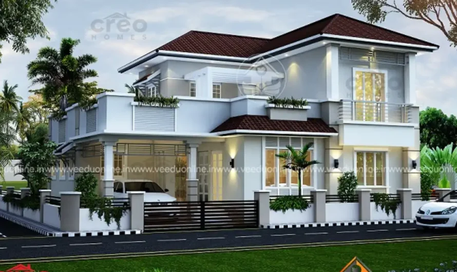 4 Bedroom House Plan 1942 Sq Ft: Beautiful Kerala Home