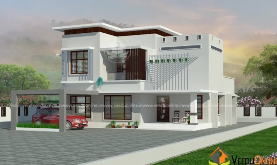 4BHK House Plan Kerala 2200 Sq Ft for 30 Lakh With Floor Plans