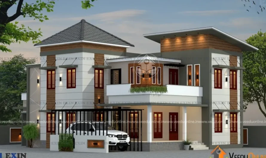 4BHK House With Prayer Room 2700 Sq Ft: Stunning Design