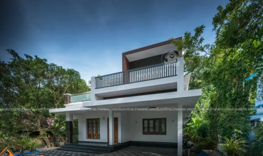Angamaly House Design 1931 Sq Ft: 3BHK on 10 Cents With Photos