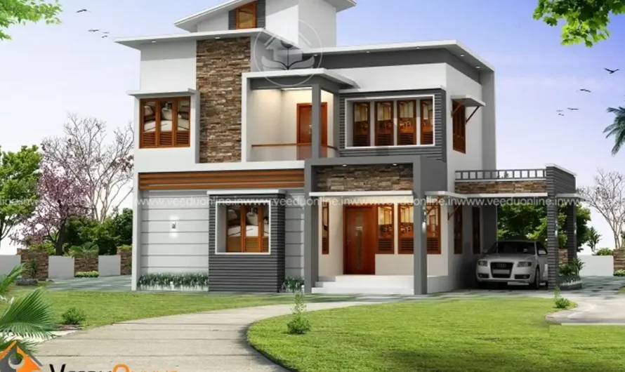 Budget 4BHK House 1573 Sq Ft: Stylish Modern Kerala Home
