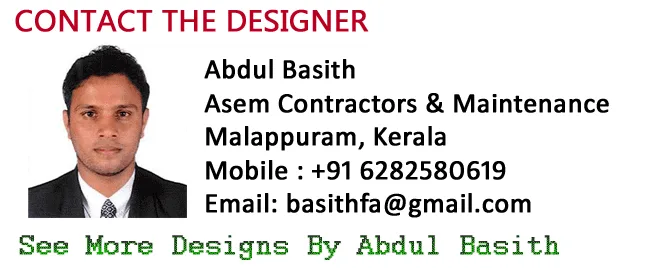 Contact designer abdul basith