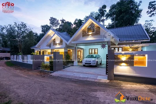 Single floor house exterior from another angle