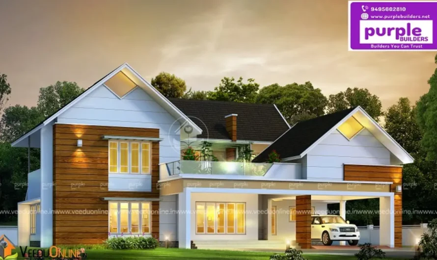 Light Courtyard House 2721 Sq Ft: Elegant 4BHK for 50 Lakh