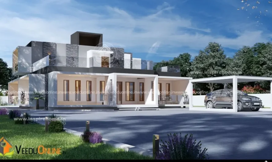 Luxury Box Style House 6000 Sq Ft: Nalukettu With Home Lift