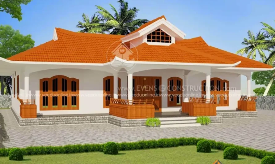 Nadumuttam House Design 2906 Sq Ft: Traditional Single Floor