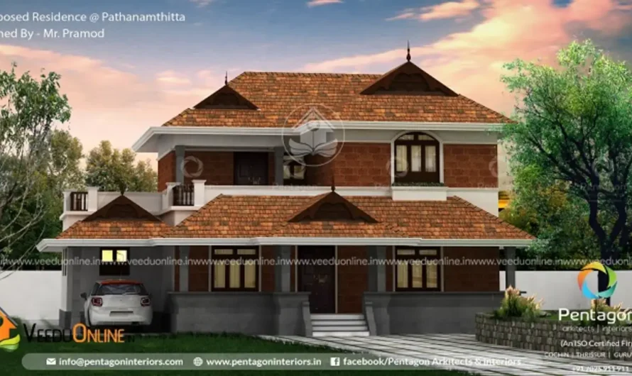 Nalukettu Style House 2692 Sq Ft: Traditional 4BHK for 53 Lakh