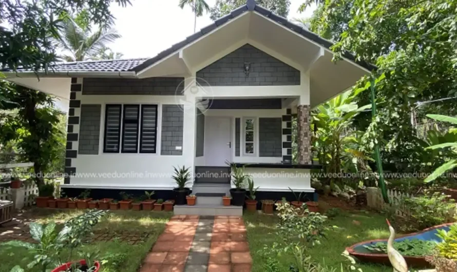 One Bedroom House Kerala 435 Sq Ft: Built for 6 Lakh in Calicut