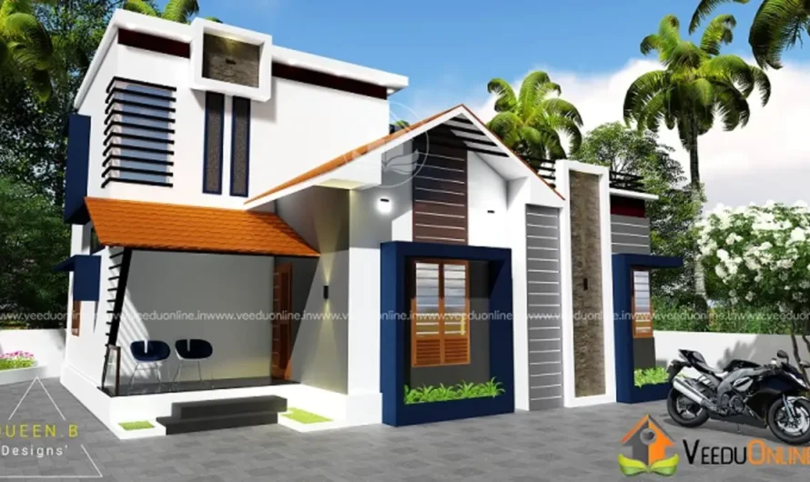 Small 3 Bedroom House 1150 Sq Ft: Smart Plan on 4.5 Cents